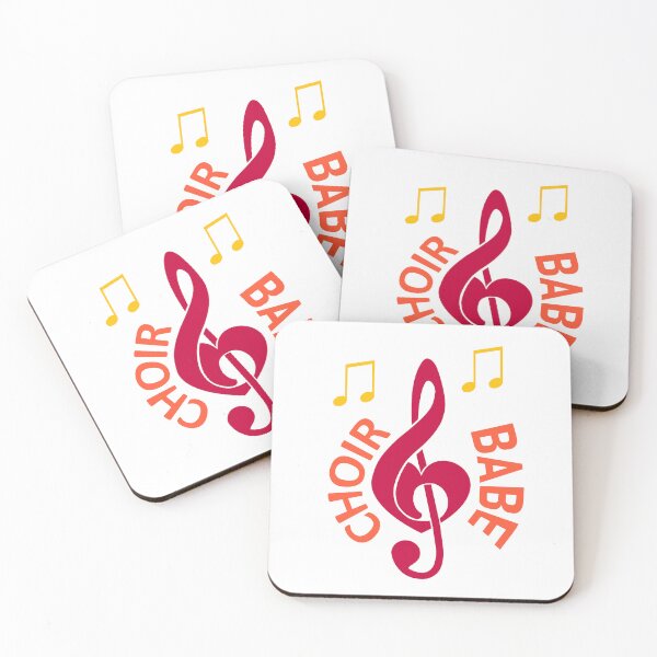 Item preview, Choir Babe Treble Clef Heart designed and sold by Grepthor.