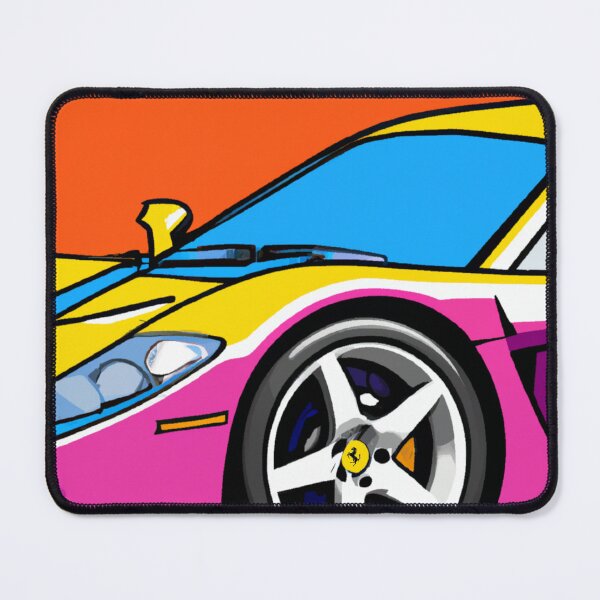 Item preview, Pop-Art Ferrari designed and sold by Gonoopnoop.