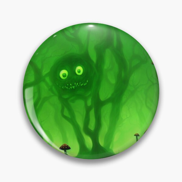 Item preview, Tree-monster in a mushroom forest III green designed and sold by BrachiaST.
