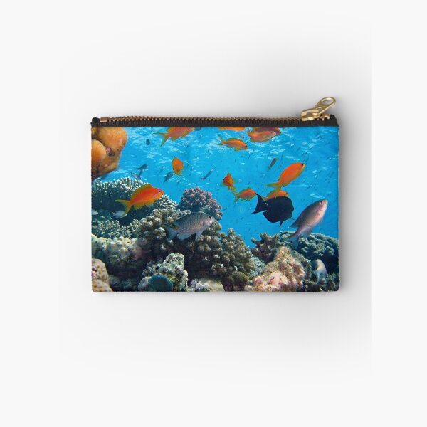Item preview, Group of Orange Fish Living in Coral Reef designed and sold by Luxxe87.