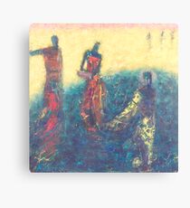 Blue Oblivion Canvas Print
