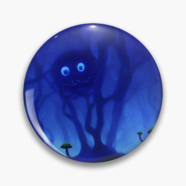 Item preview, Tree-monster in a mushroom forest III blue designed and sold by BrachiaST.