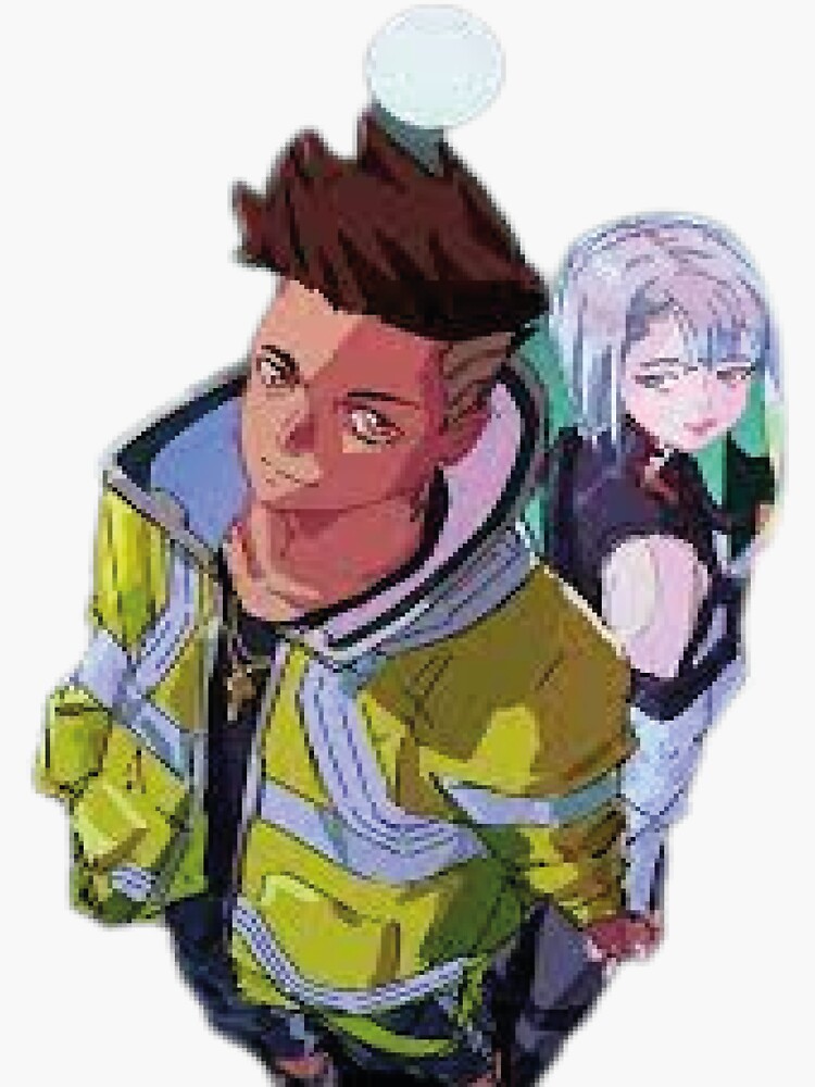 Characters Of Cyberpunk Edgerunners Anime Sticker for Sale by justwish