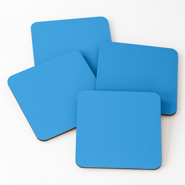 Item preview, Blue Plain Monochrome No Pattern designed and sold by KeksWorkroom.
