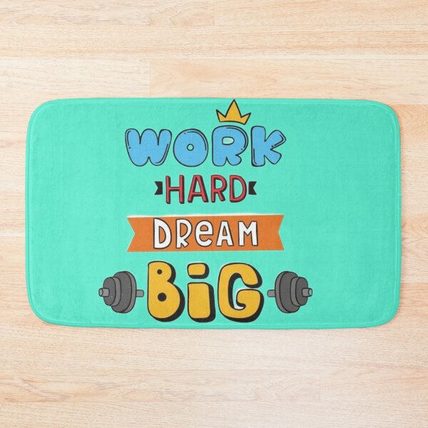 Item preview, Dream big and work hard  designed and sold by Arteartz.