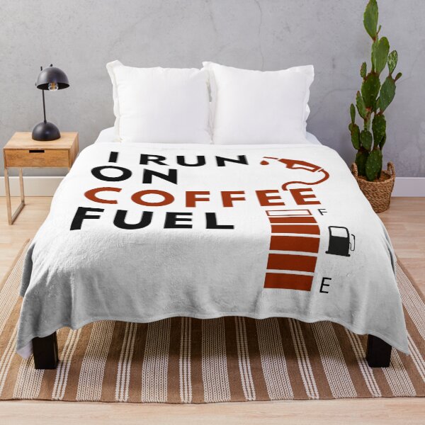 Item preview, I Run On Coffee Fuel designed and sold by Quirky Dez.