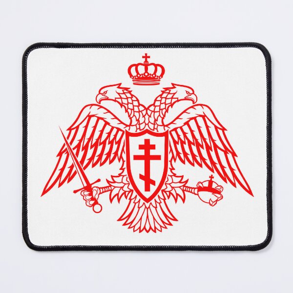 Item preview, Orthodox Christian double-headed Byzantine Eagle, Red designed and sold by SoapPartyStudio.