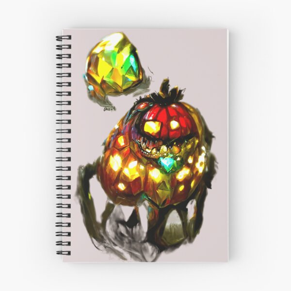 Item preview, Halloween Pumpkin Monster - Diamond Greed Style designed and sold by zheworkstudio.