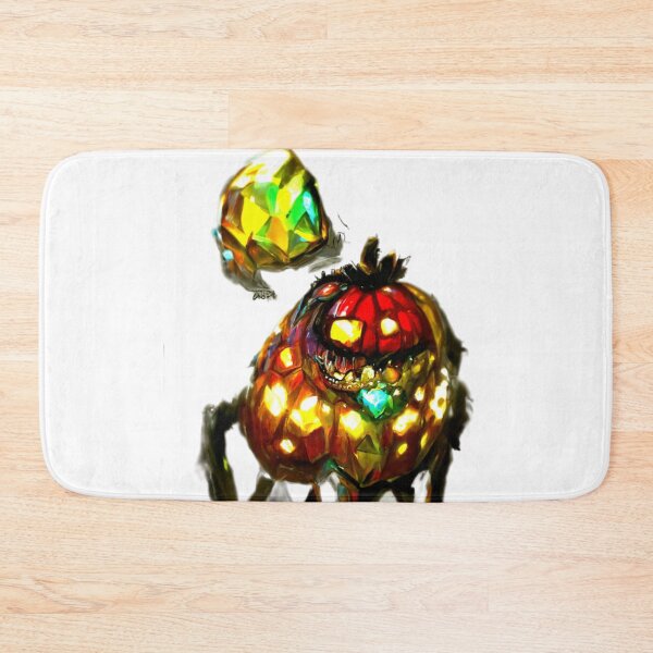 Item preview, Halloween Pumpkin Monster - Diamond Greed Style designed and sold by zheworkstudio.