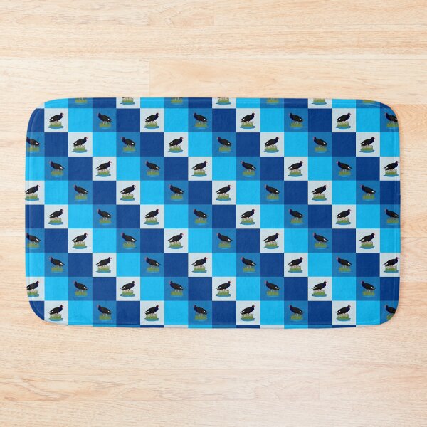 Item preview, Pukeko New Zealand bird in small geometric pattern designed and sold by Rosefurn.