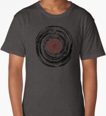 Old Vinyl Records Urban Grunge Long T-Shirt