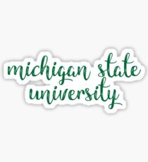 Michigan State University Sticker