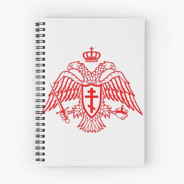 Item preview, Orthodox Christian double-headed Byzantine Eagle, Red designed and sold by SoapPartyStudio.