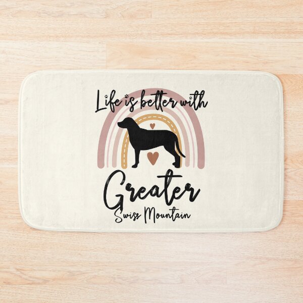 Item preview, Greater Swiss Mountain dog Rainbow Aesthetic Boho designed and sold by rafaeltto.