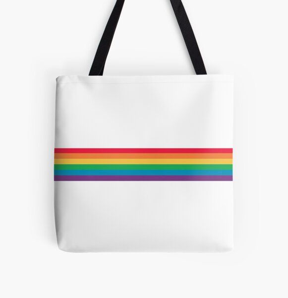 Rainbow Flag Tote Bag  LGBT Pride Bag - On Trend Shirts – On