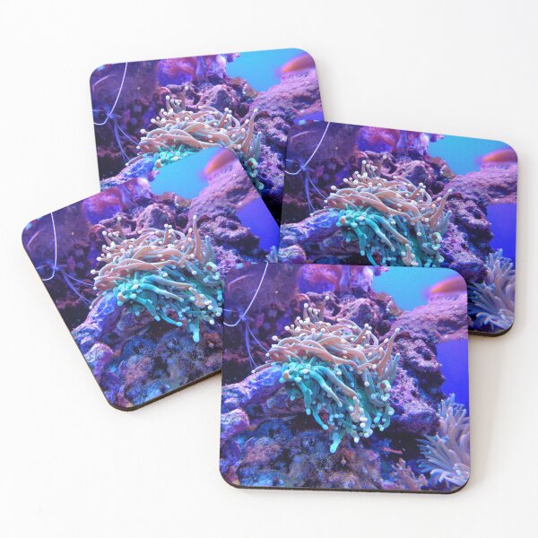 Item preview, Multicolor Sea Anemone on Coral Reef designed and sold by Luxxe87.