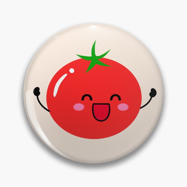 Item preview, Cute happy tomato designed and sold by mixMixtli.