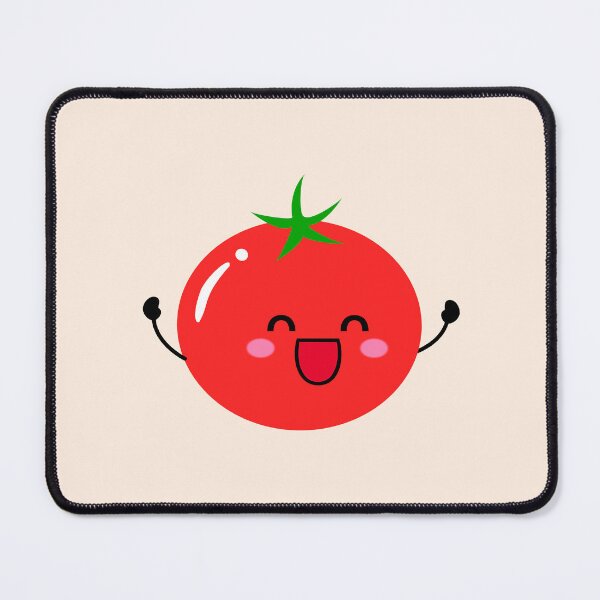 Item preview, Cute happy tomato designed and sold by mixMixtli.