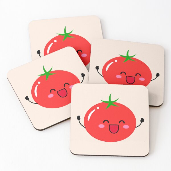 Item preview, Cute happy tomato designed and sold by mixMixtli.