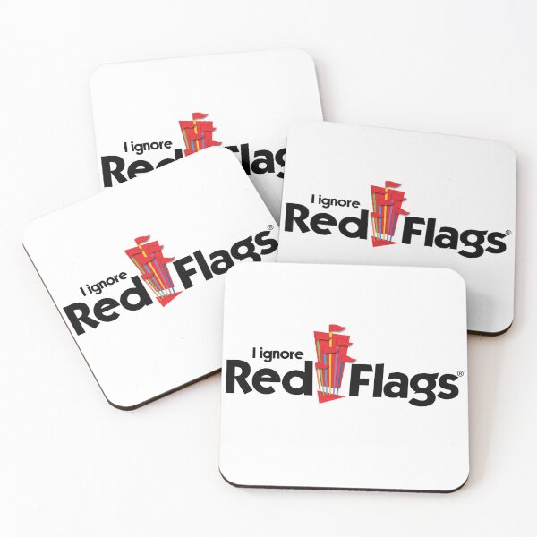 Item preview, I Ignore Red Flags designed and sold by Charles Burgenson.