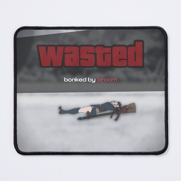 Item preview, WASTED AKKO (bonked by broom) | LWA Meme designed and sold by VoltageStone.