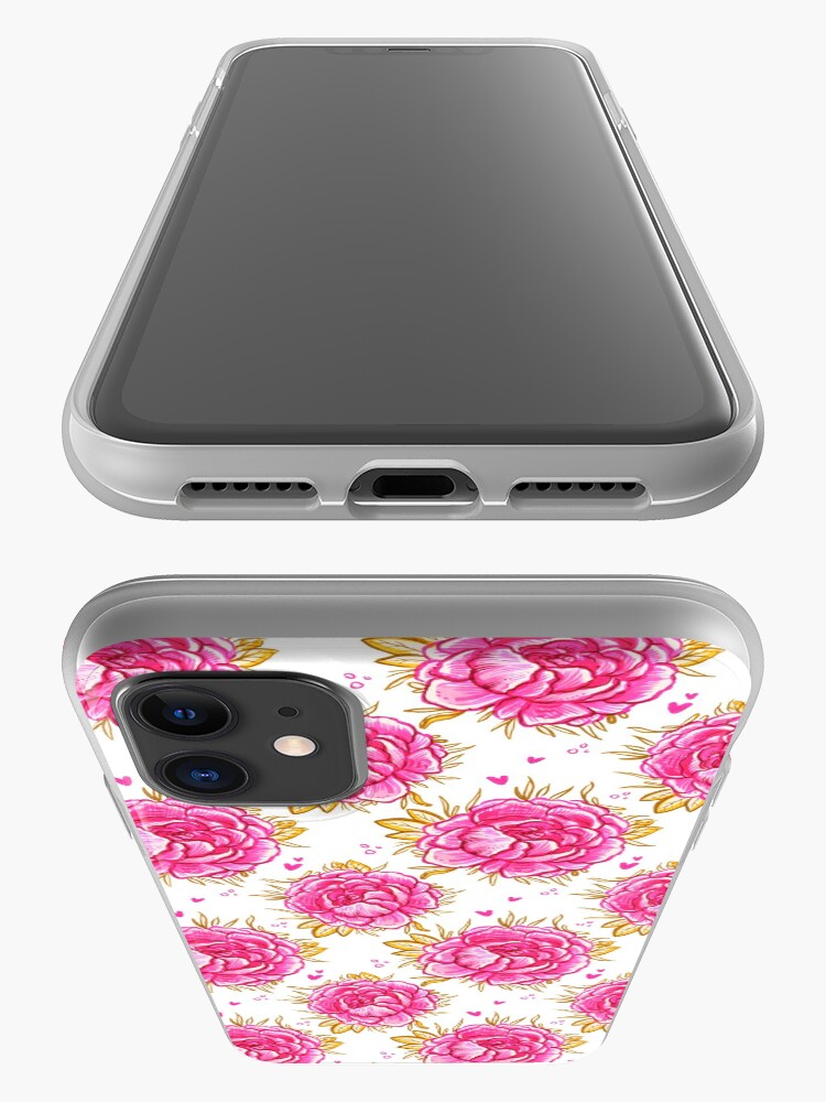 Alternate view of Marina's Pink Peony iPhone Case & Cover