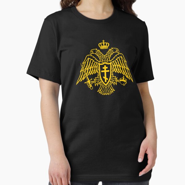 Item preview, Orthodox Christian double-headed Byzantine Eagle, Gold designed and sold by SoapPartyStudio.