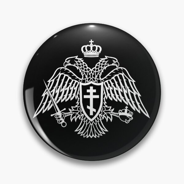 Item preview, Orthodox Christian double-headed Byzantine Eagle, White designed and sold by SoapPartyStudio.