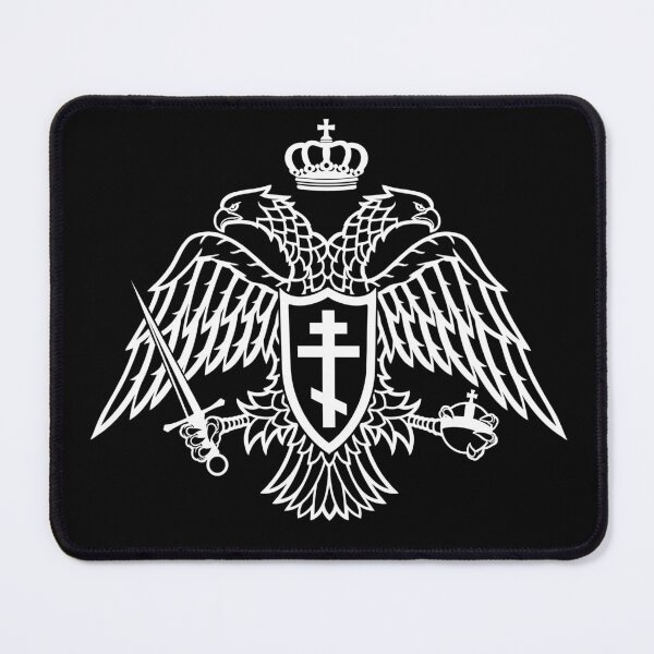 Item preview, Orthodox Christian double-headed Byzantine Eagle, White designed and sold by SoapPartyStudio.