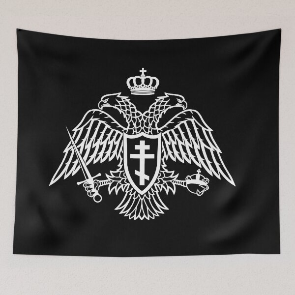 Item preview, Orthodox Christian double-headed Byzantine Eagle, White designed and sold by SoapPartyStudio.