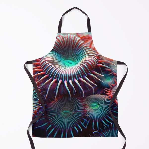 Item preview, Neon Green Sea Anemone on Coral Reef designed and sold by Luxxe87.