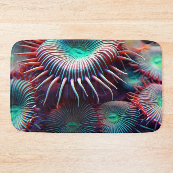 Item preview, Neon Green Sea Anemone on Coral Reef designed and sold by Luxxe87.