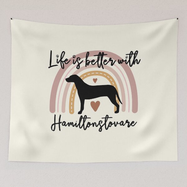Item preview, Hamiltonstovare dog Rainbow Aesthetic Boho designed and sold by rafaeltto.