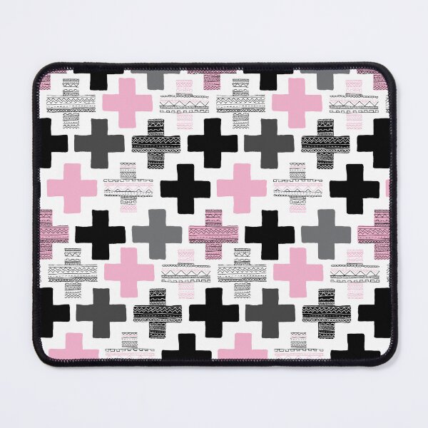Item preview, Geometric Cross - Pink designed and sold by Rainbows Galore.