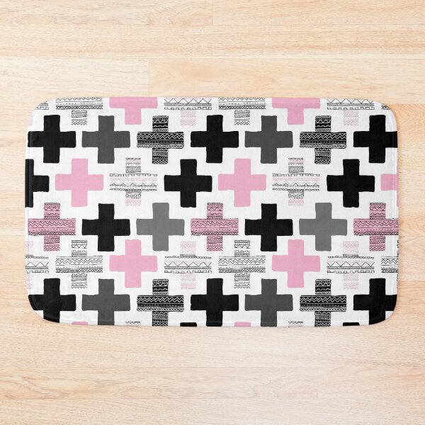 Item preview, Geometric Cross - Pink designed and sold by Rainbows Galore.