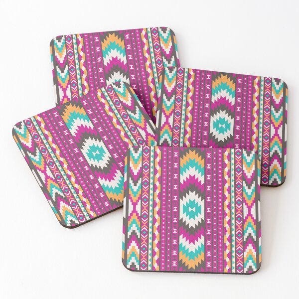 Item preview, ethnic pattern colorful geometric designed and sold by dpsstudio.
