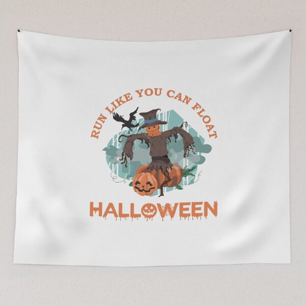 Item preview, Run Like You Can Float Halloween designed and sold by beefrancky.