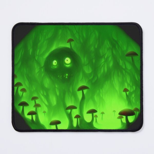 Item preview, Tree-monster in a mushroom forest IV green designed and sold by BrachiaST.