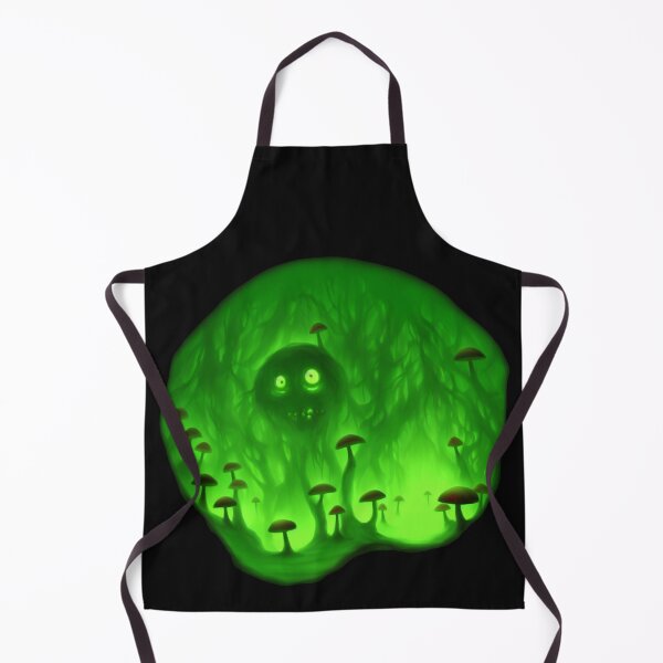 Item preview, Tree-monster in a mushroom forest IV green designed and sold by BrachiaST.