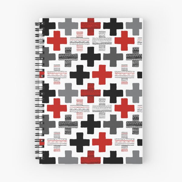 Item preview, Geometric Cross - Red designed and sold by Rainbows Galore.