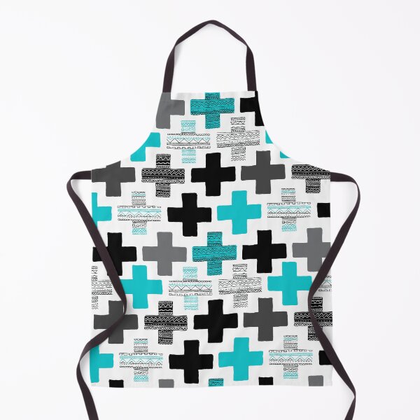 Artikelvorschau, Geometric Cross - Teal entworfen und verkauft von Rainbows Galore.