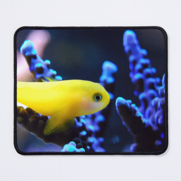 Item preview, Small Yellow Fish on Purple Coral Reef designed and sold by Luxxe87.