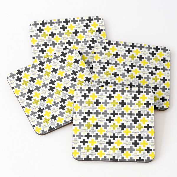 Artikelvorschau, Geometric Cross - Yellow entworfen und verkauft von Rainbows Galore.
