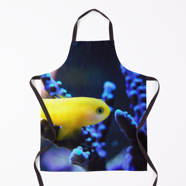 Item preview, Small Yellow Fish on Purple Coral Reef designed and sold by Luxxe87.