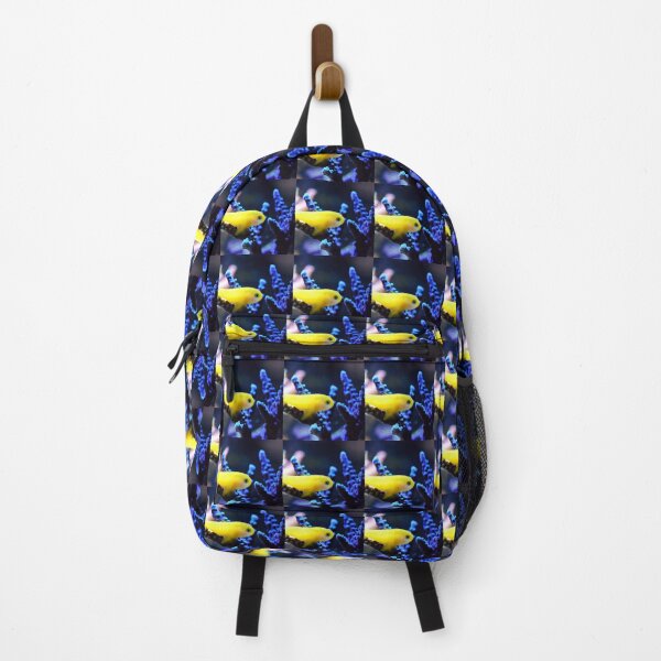 Item preview, Small Yellow Fish on Purple Coral Reef designed and sold by Luxxe87.