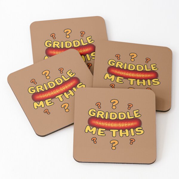 Item preview, Sausage Speak - Griddle Me This designed and sold by Fanarchist.