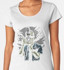 Zombie Photographer Women's Premium T-Shirt