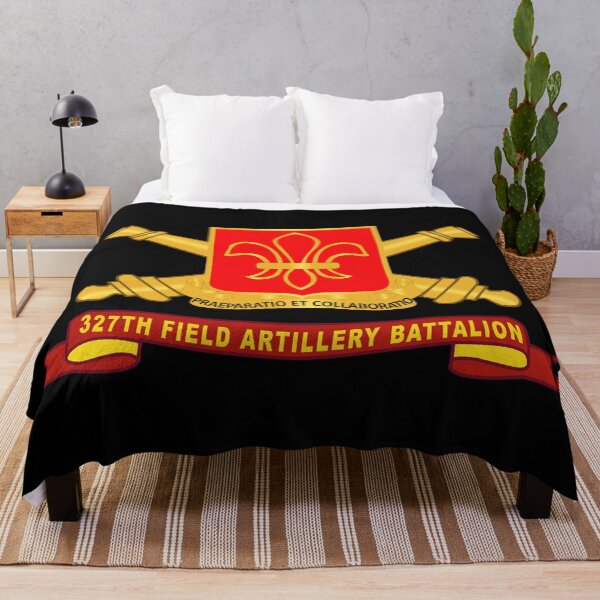Item preview, Army - 327th Field Artillery Battalion - DUI w Br - Ribbon X 300 designed and sold by Military Insignia Products.