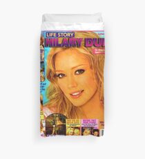 Hilary Duff LIFEstory Duvet Cover