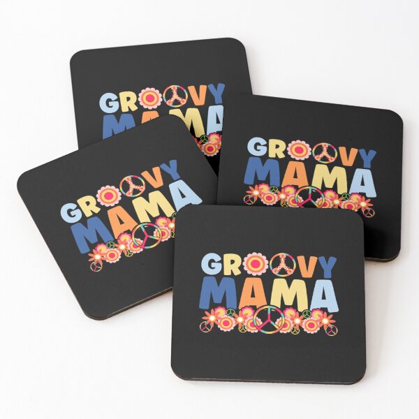 Item preview, Groovy Mama vintage 60s 70s Baby Shower Mother's Day designed and sold by liomikaxfi.
